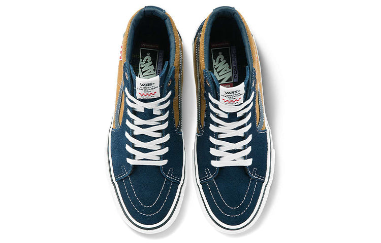 Vans Dane Reynolds x Skate SK8-HI 'Navy Golden Brown' VN0A5FCC9CV