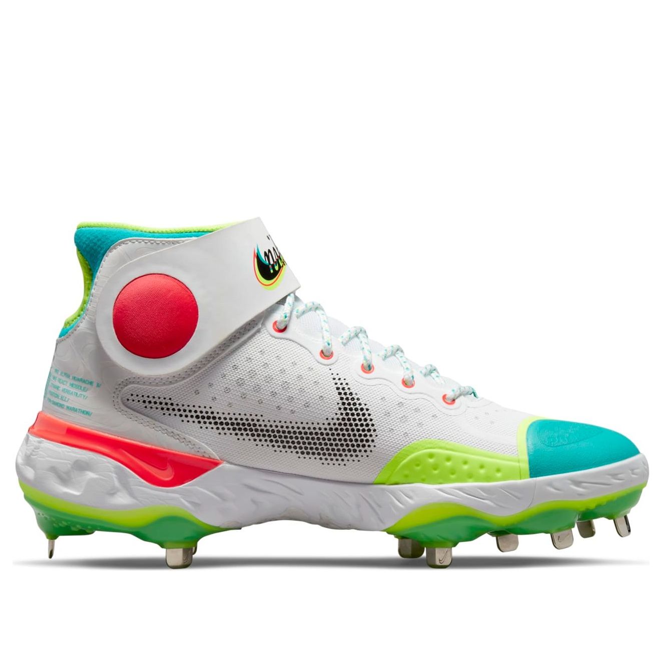 Nike Alpha Huarache Elite 3 Mid 'White Turbo Green' CV3550-107
