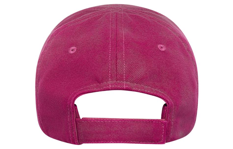 (WMNS) Balenciaga Political Campaign Destroyed Cap 'Dark Pink' 673320410B20517