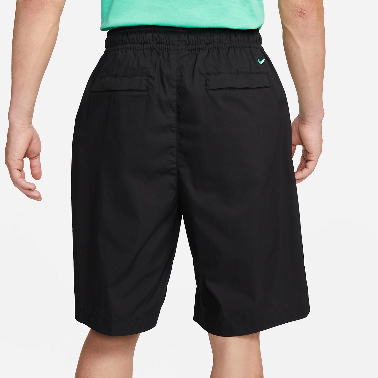 Nike Sportswear Woven Oversized Shorts 'Black' FJ5247-010