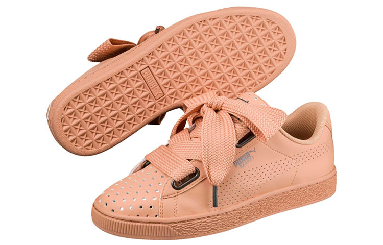 (WMNS) PUMA Basket Heart Ath Lux Pink 366728-02