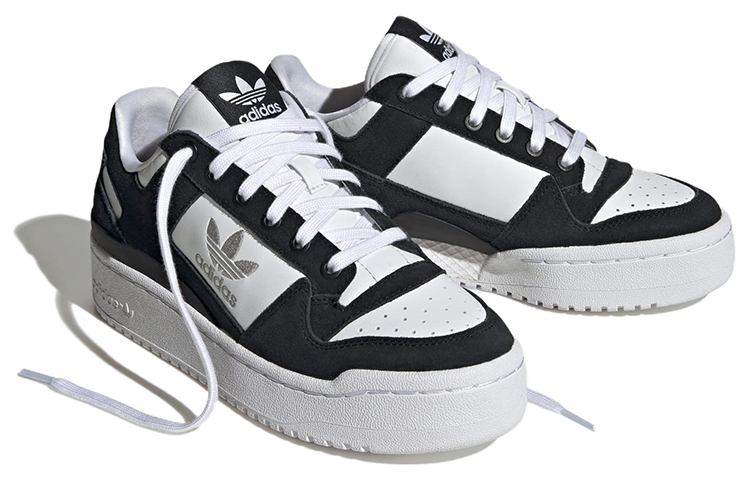(WMNS) adidas originals FORUM Bold 'Black White' IG0269