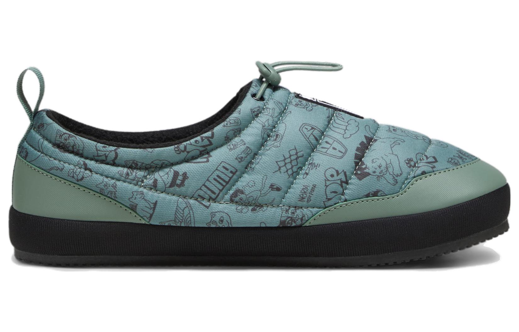 PUMA Tuff Mocc Plus Slipper x RIPNDIP 'Allover Lord Nermal Print' 393540-01