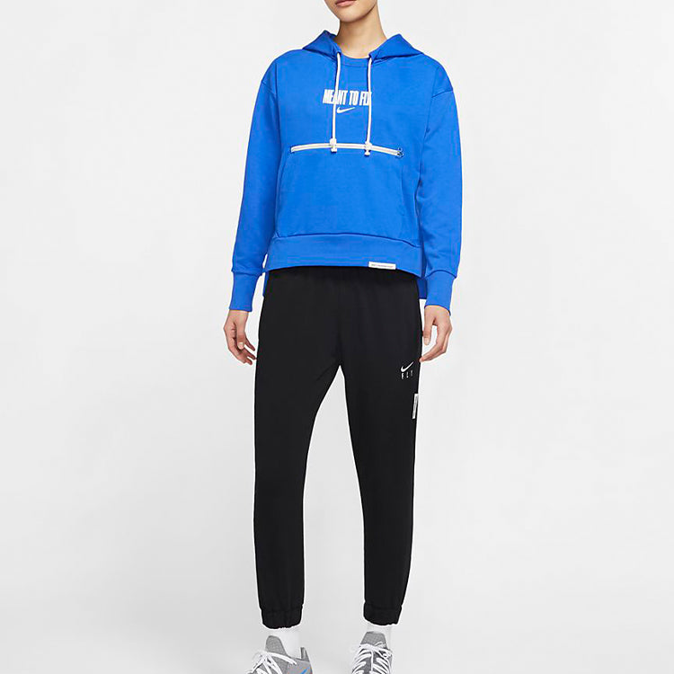 (WMNS) Nike Standard Issue Hoodie 'Navy' CZ6601-405