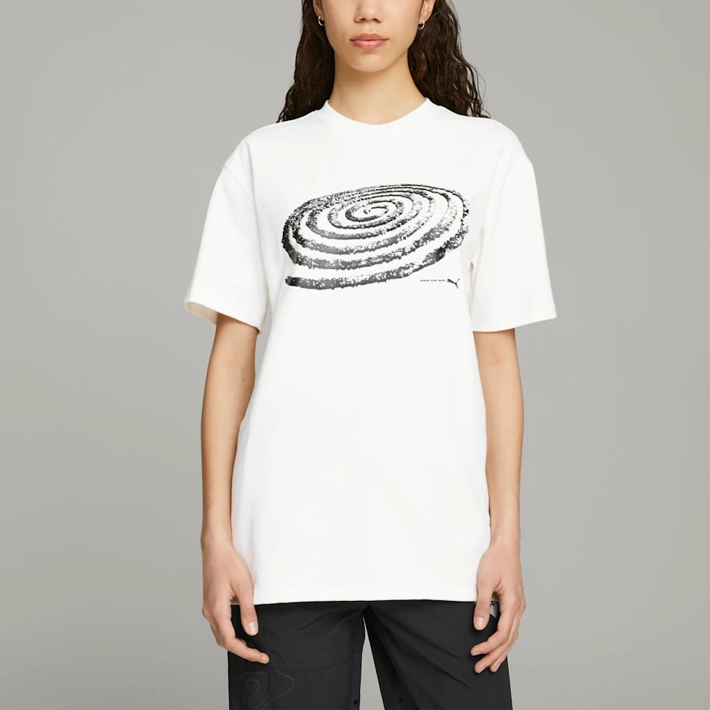 PUMA X Perks And Mini Graphic T-Shirt 'White' 538810-02