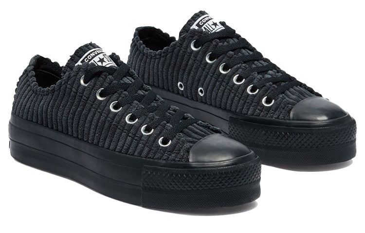 (WMNS) Converse Chuck Taylor All Star 'Black Corduroy' 571001C