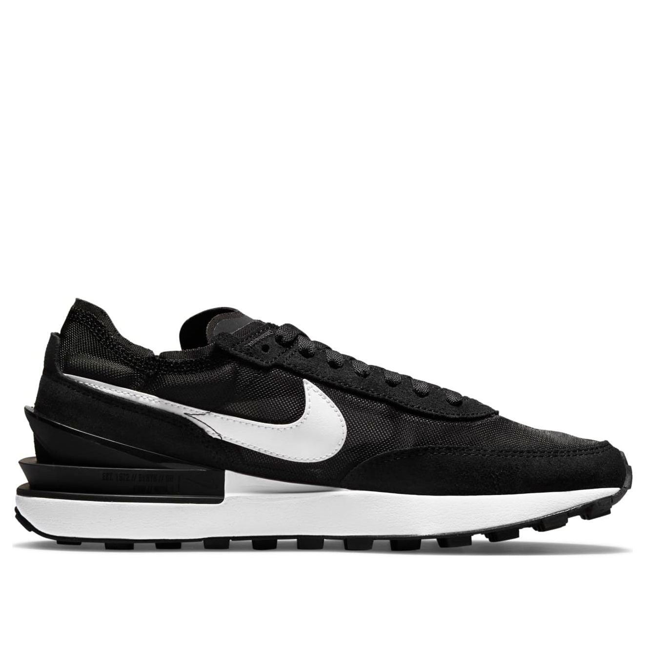 (WMNS) Nike Waffle One 'Black White' DC2533-001