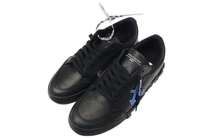 Off-White Vulc Low Sneakers Black/Blue OMIA085R21LEA0011045