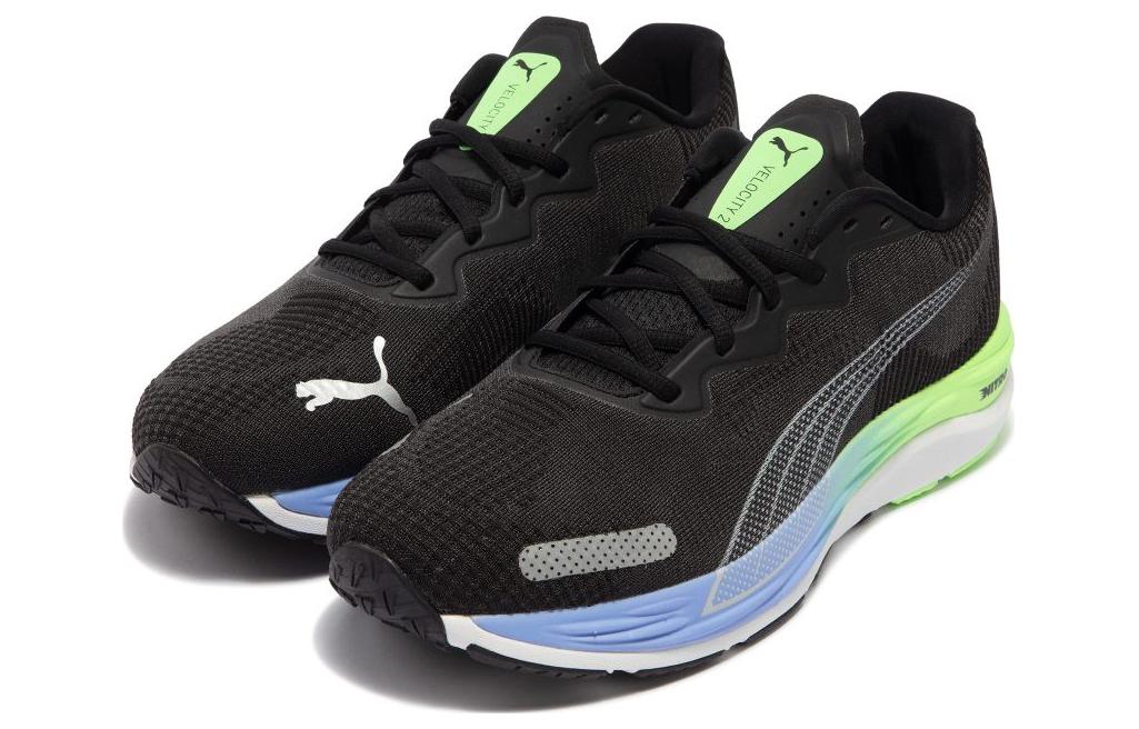 PUMA Velocity Nitro 2 'Black Elektro Purple' 378526-01