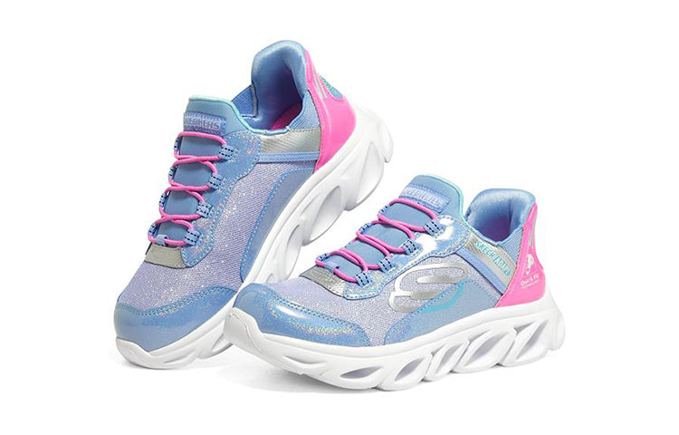 (GS) Skechers Flex Glide 'Blue' 302221L-BLPK