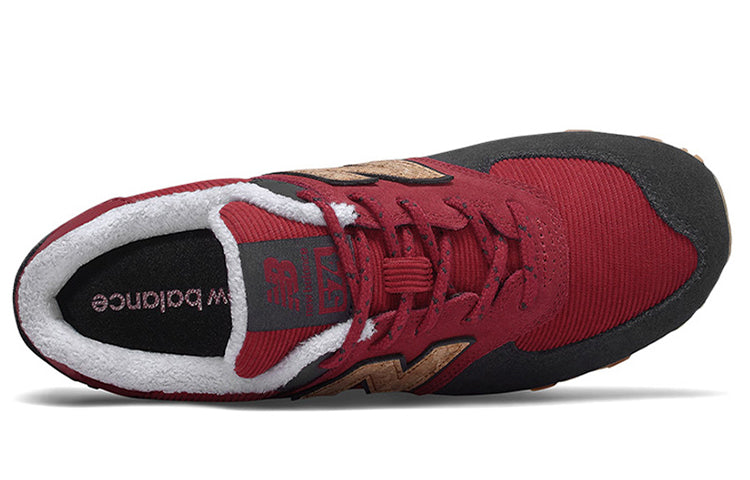 New Balance 574 Kid's Shoes Red/Black GC574KWS