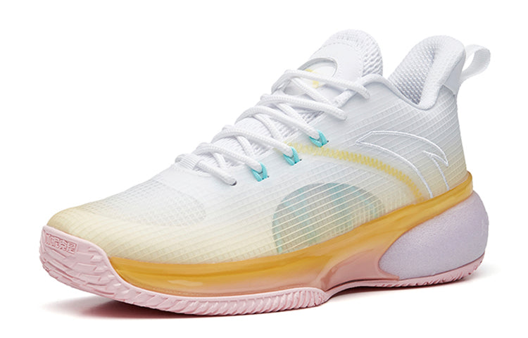 ANTA Basketball Series Sneakers 'White Yellow Green' 112221621-1