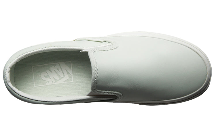 Vans Classic Slip-On Leather Peppermint Green VN0A38F7MRI