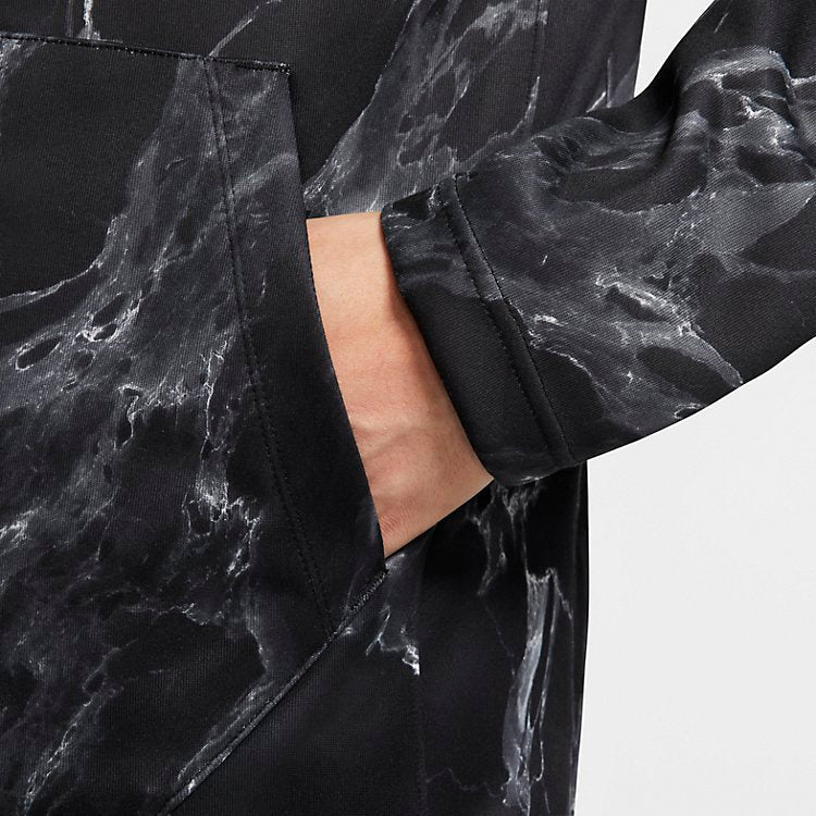 Nike Spotlight Marbled Fullzip Hoodie 'Black' BV9351-010