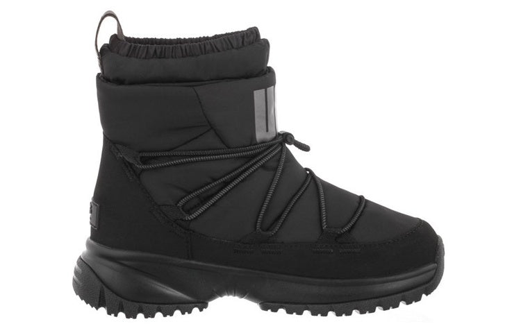 (WMNS) UGG Yose Puffer Mid 'Black' 1131978-BLK
