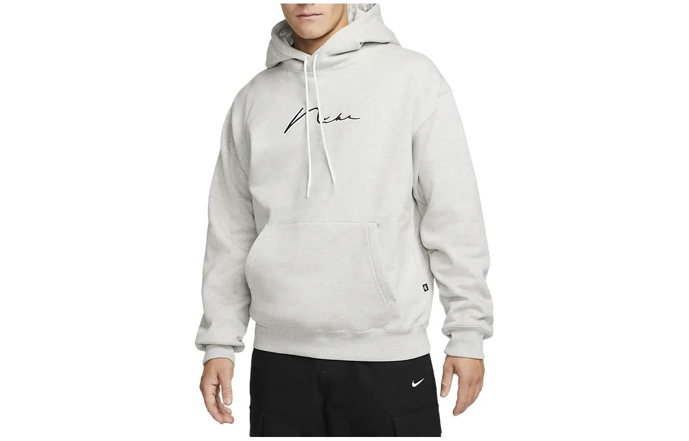 Nike Alphabet Hoodie Men's Grey DQ7317-050