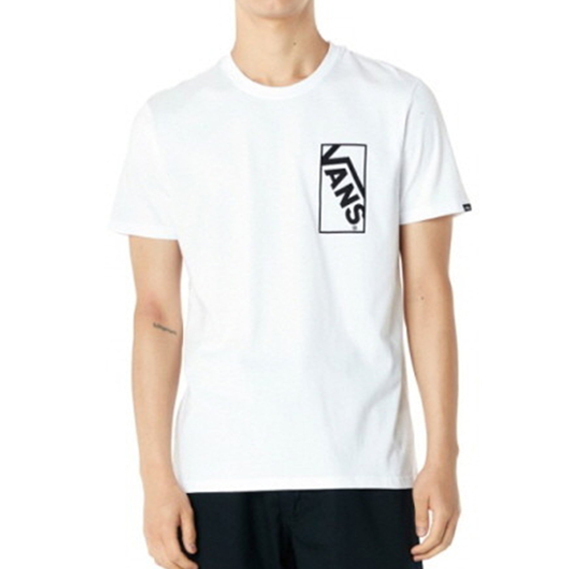Vans Unisex Printing Round-neck Tee White VN0A4P56WHT