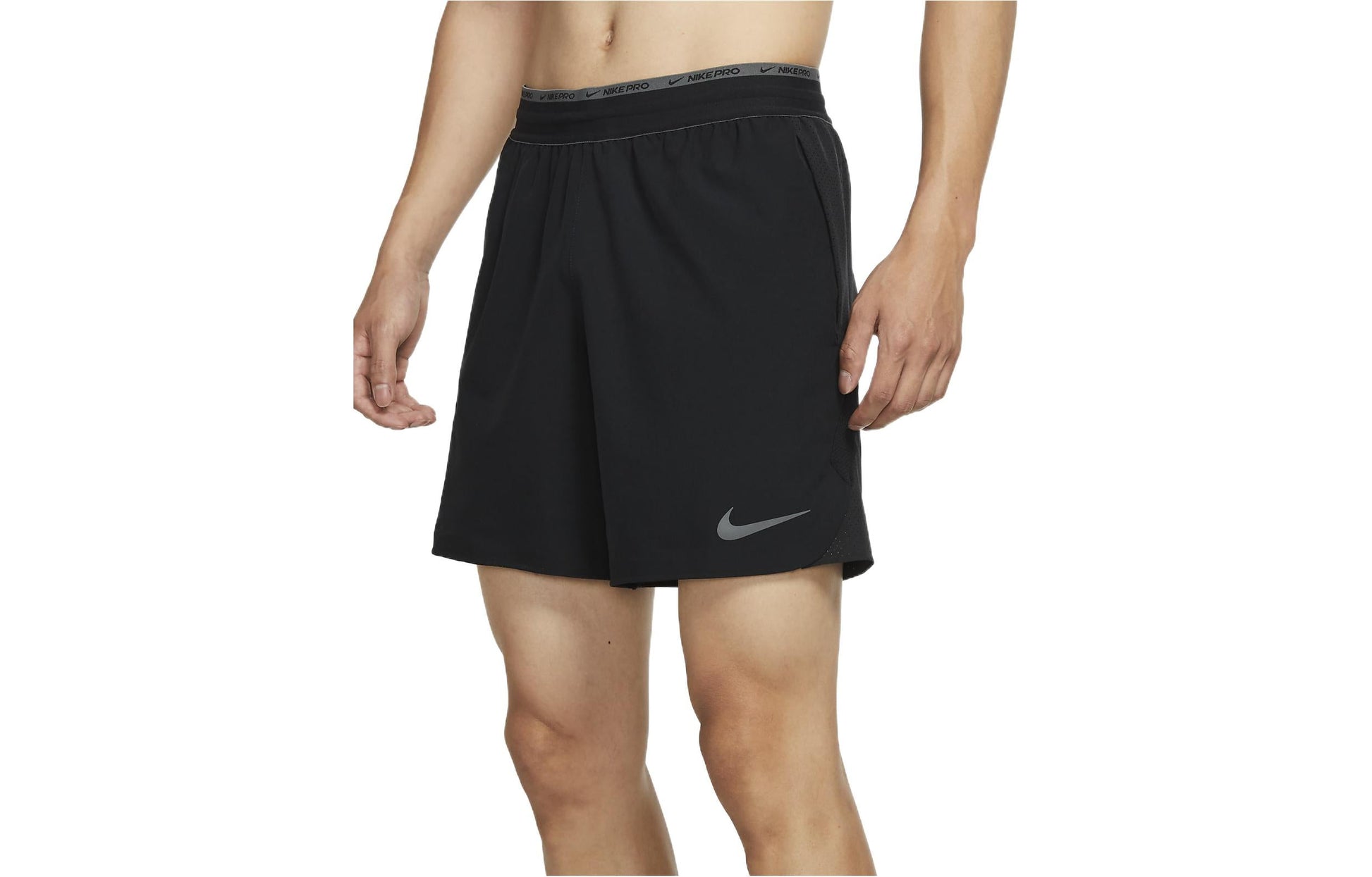 Men's Nike Pro Dri-fit Flex Rep Casual Breathable Sports Training Shorts Black DD1701-010