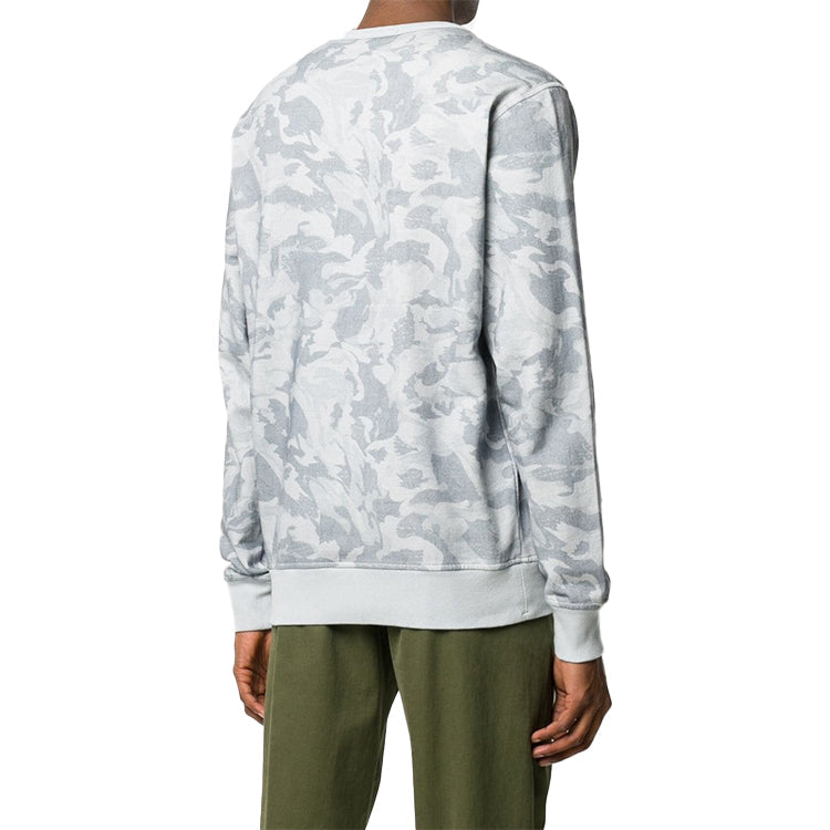 STONE ISLAND Camouflage Printing Pullover Gray White MO7215605E4