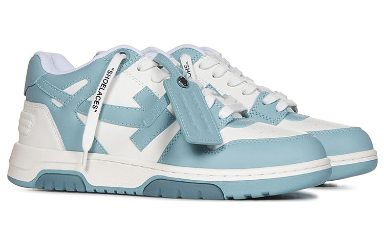 (WMNS) Off-White Out Of Office Low-Top Sneaker 'Teal White' OWIA259S23LEA0014901