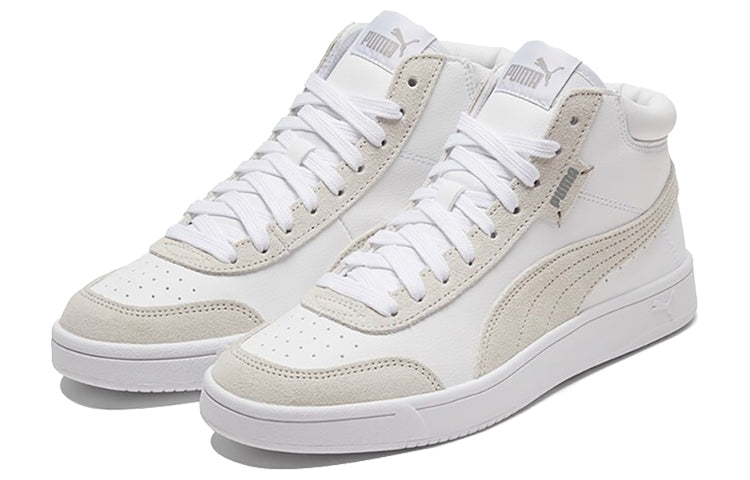 PUMA Court Legend Mid White/Grey 373750-02