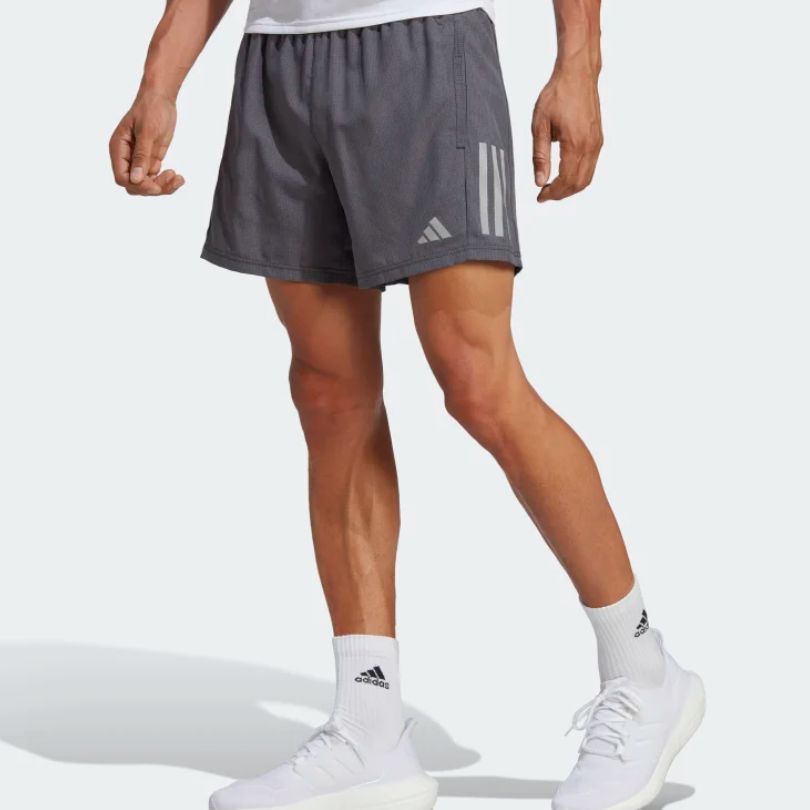 adidas Own the Run Heather Shorts 'Grey' HR6614