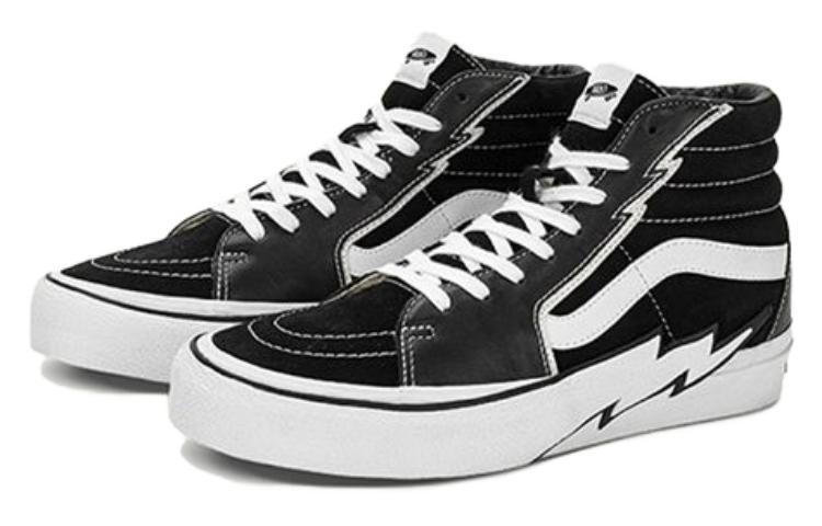 Vans Sk8-Hi VLT LX x Mastermind World 'Bolt - Punk Culture' VN0007PSBLK