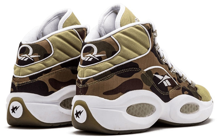 Reebok x A Bathing Ape x Mita Sneakers Question Mid '1st Camo' BD4232