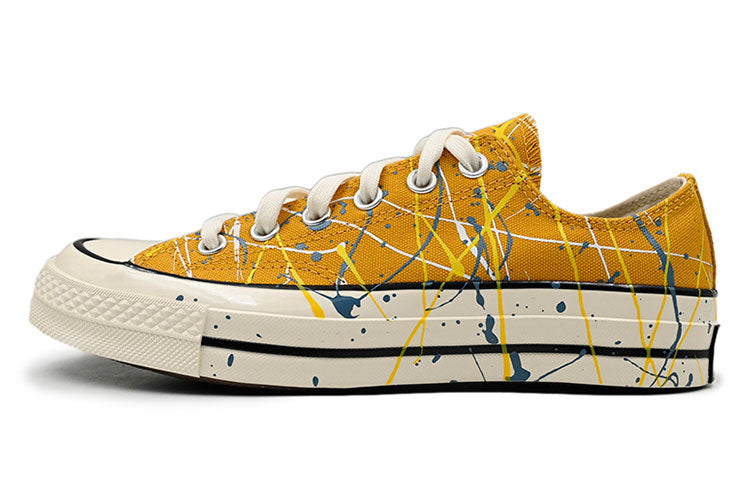 Converse Chuck 70 Low 'Paint Splatter - Sunflower Gold' 170804C