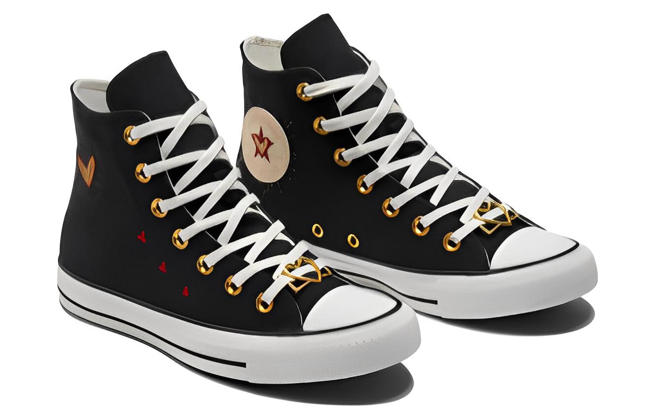 (WMNS) Converse Chuck Taylor All Star High 'Valentine's Day 2023 - Black' A03932C