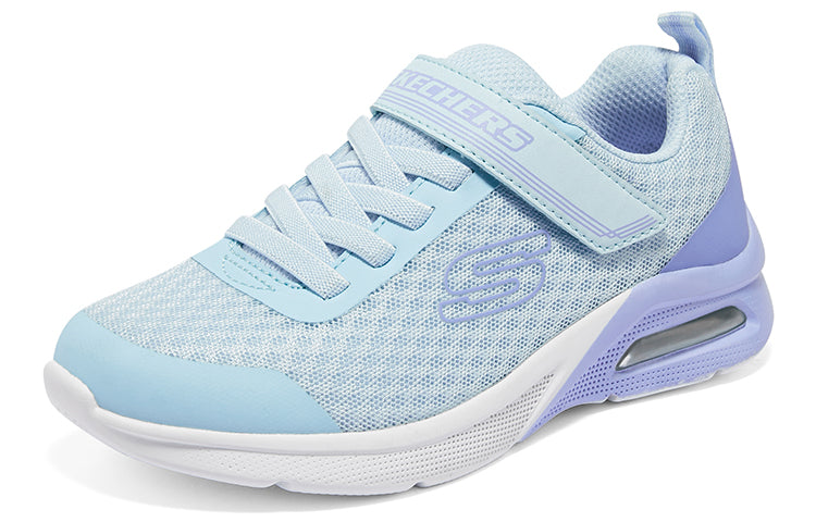 (GS) Skechers Girls Microspec Max 'Light Blue' 302343L-LTBL