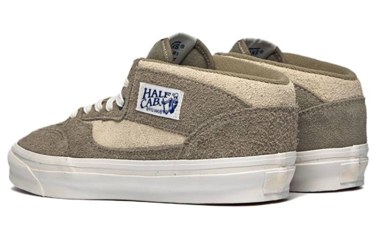 Vans Half Cab OG LX Hairy Suede 'Khaki' VN0A3DP6KHK