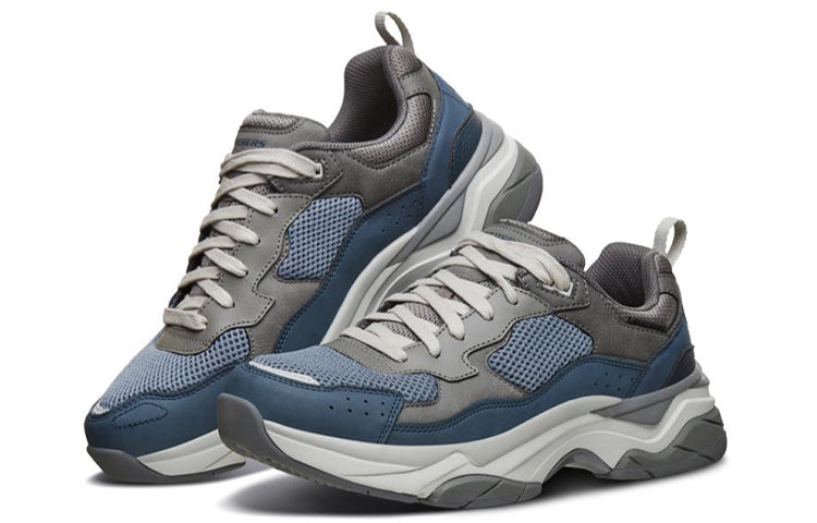 Skechers Staxed Sneakers Grey/Blue/White 66089-GYBL