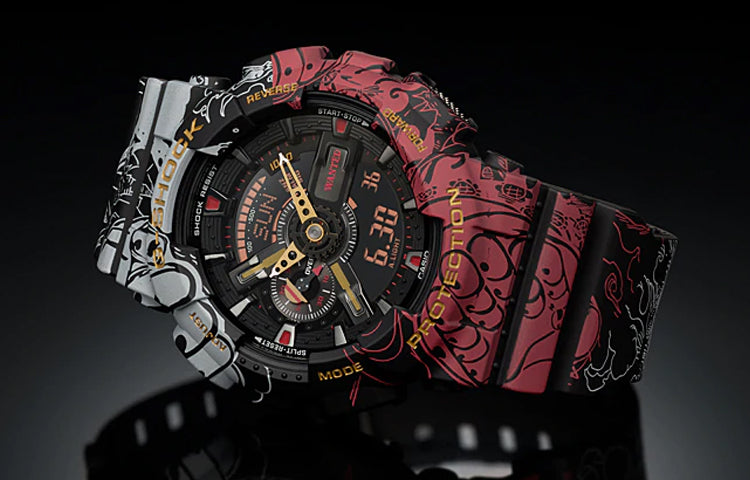 CASIO G-Shock Analog-Digital 'Black Multi' GA-110JOP-1A4D