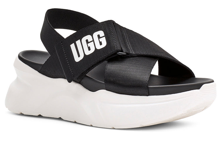 (WMNS) UGG other Sports sandals 'Black White' 1117354-BWHT