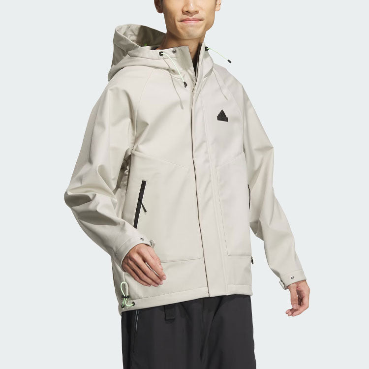 adidas City Escape Jacket Asia Sizing 'White' JE8575