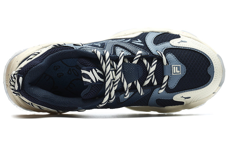 (WMNS) FILA Fluid 4 Sneakers 'Blue White' F12W242132FWD