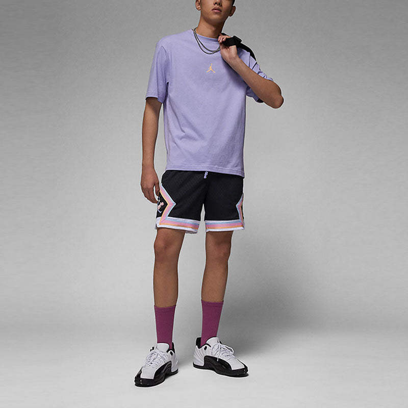 Air Jordan Dongdan Logo T-Shirt 'Purple' FD6555-538