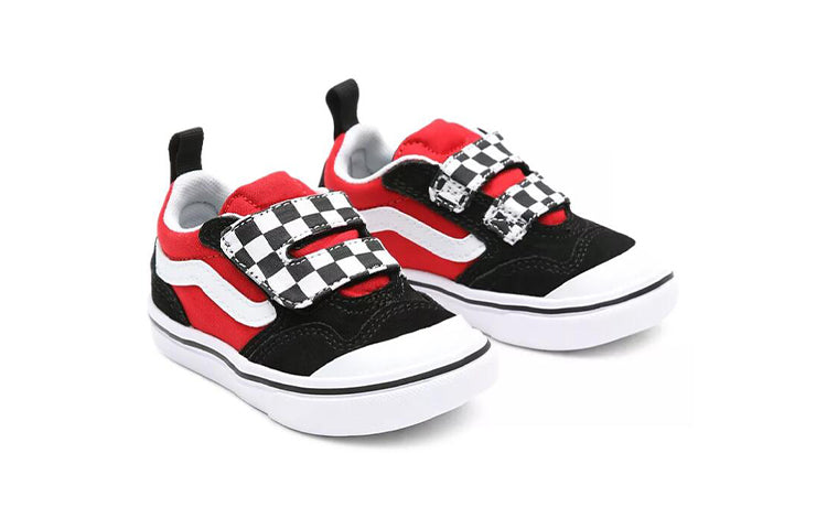 Vans New Skool V Black/Red VN0A4TZH35U