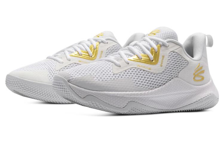 Under Armour Curry 3 HOVR Splash 'White Metallic Gold' 3026275-101