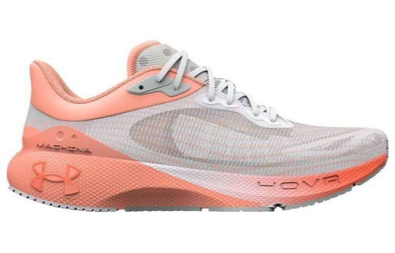 (WMNS) Under Armour HOVR Machina Breeze 'Bubble Peach Dark Tangerine' 3026265-600