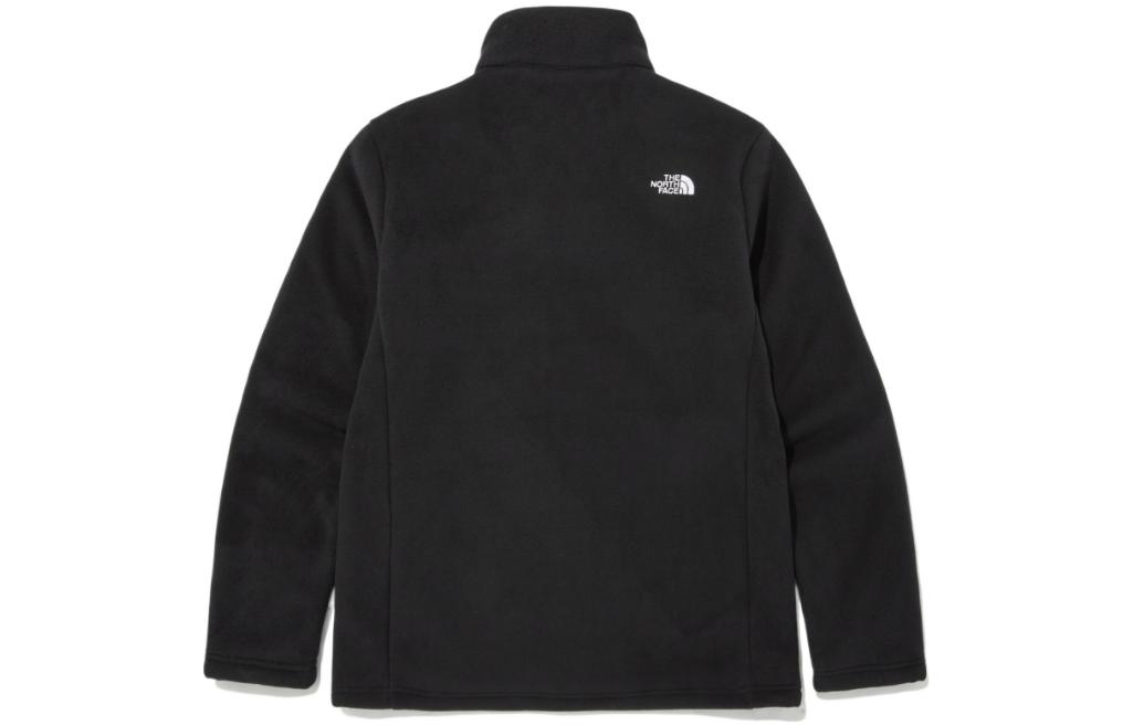THE NORTH FACE SS22 Logo Fleece Jacket 'Black' NJ4FN60A