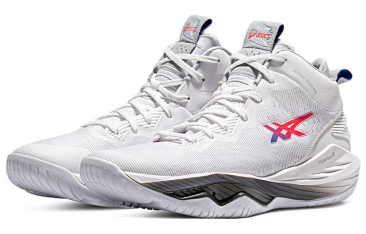 ASICS Nova Surge 2 Basketball Shoes 'White Gunmetal' 1061A040-103