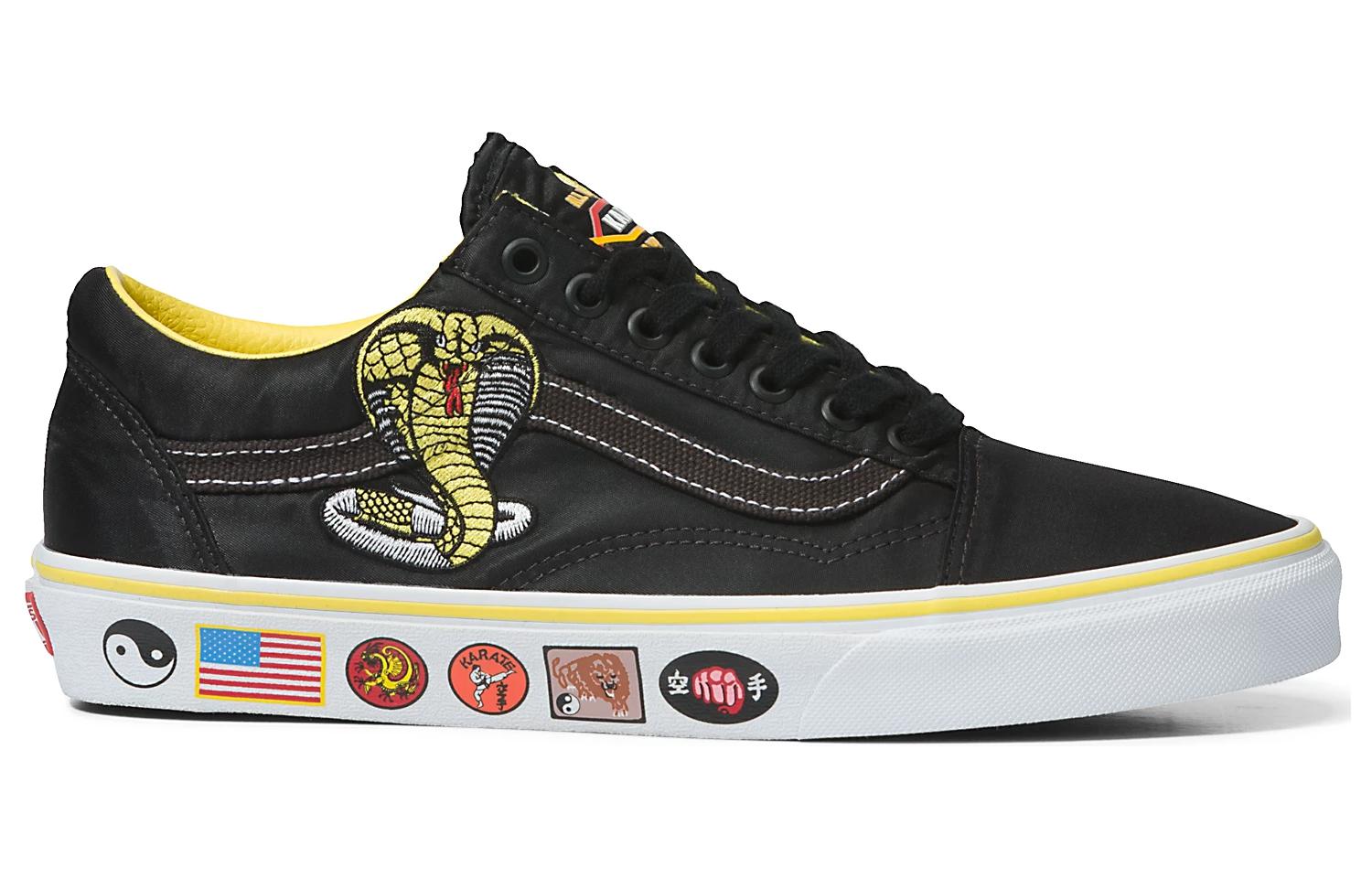 Vans X Cobra Kai Old Skool 'Black' VN0A3WKT05N