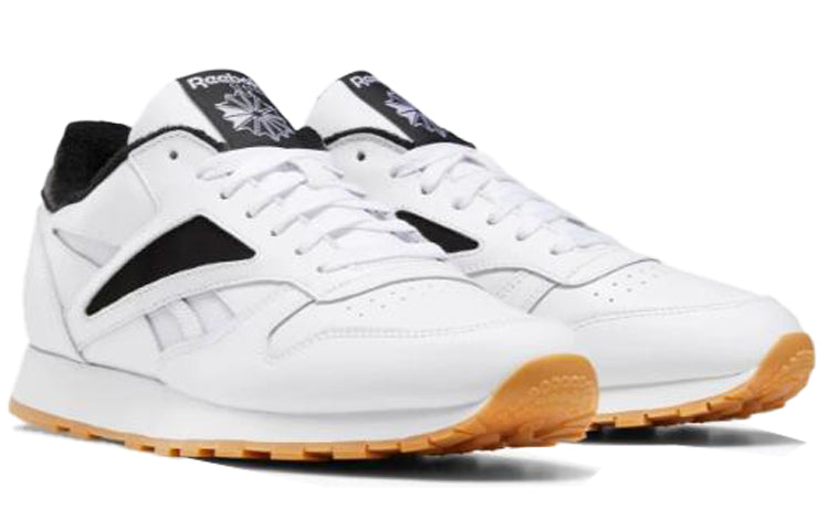 Reebok Classic Leather Mark 'White Black' EF7850