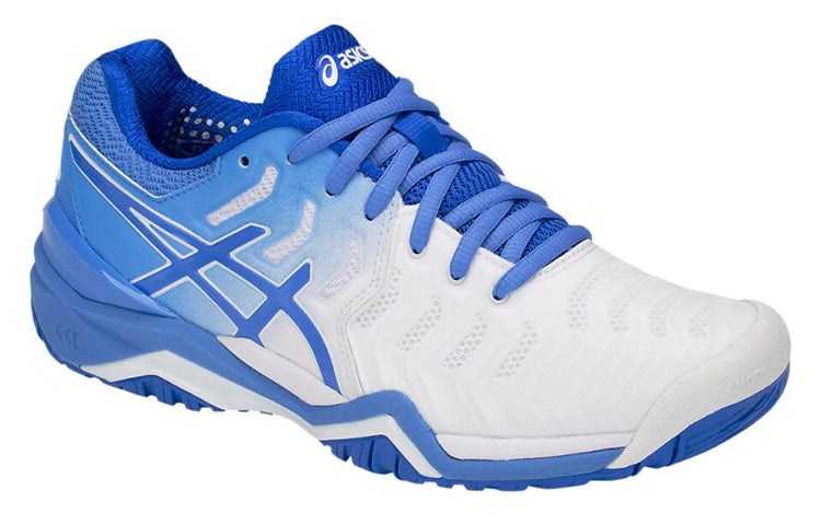 (WMNS) ASICS Gel Resolution 7 'White Blue Coast' E751Y-101