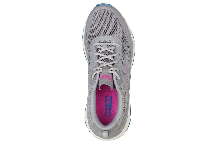 (WMNS) Skechers Go Run Max Cushioning Elite Trail 'Grey Blue' 129147-GYBL