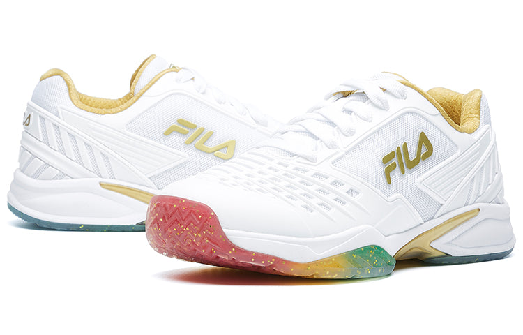(WMNS) Wilson X FILA Fpf Sports Shoes White/Gold A12W032312FFW