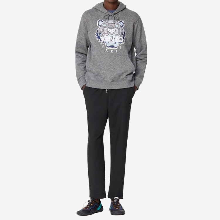 Men's KENZO Embroidered Pattern Cotton Gray FA55SW4154XA-98
