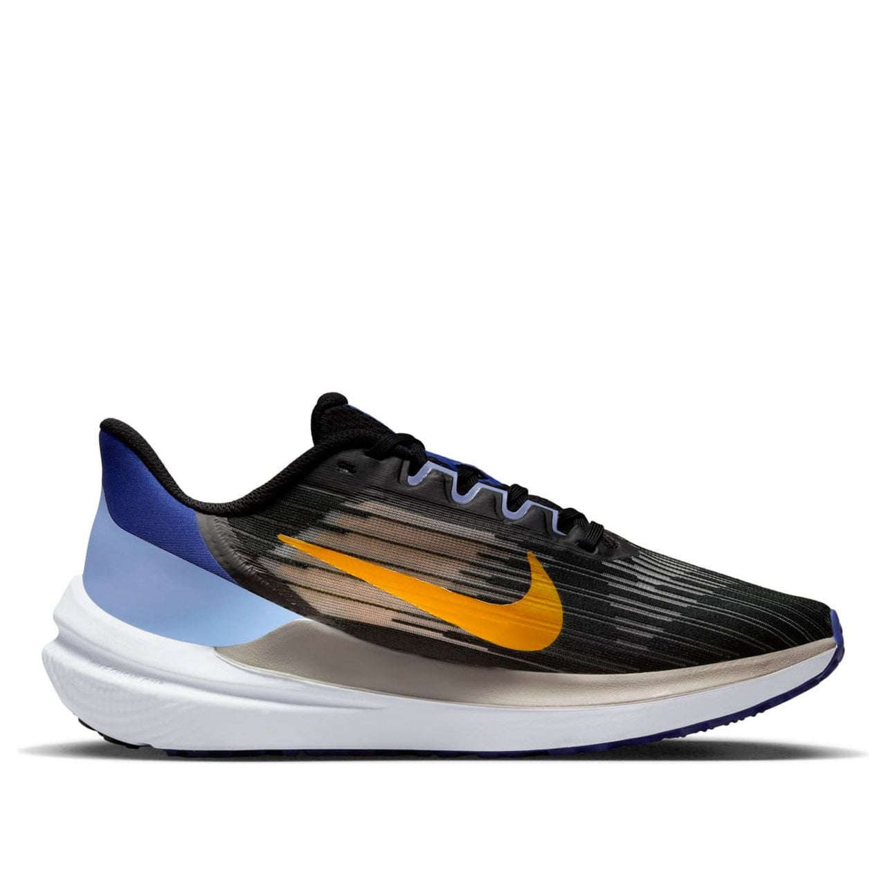 (WMNS) Nike Air Zoom Winflo 9 'Black Lapis Yellow' DD8686-003